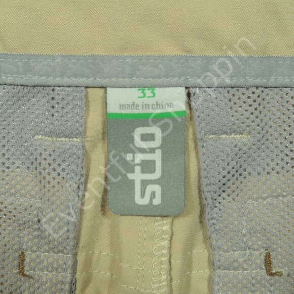 Stio Coburn Shorts Mens 33 Tan Performance Stretch Woven - Picture 6 of 9